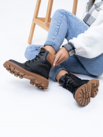 Ботинки ISSA Plus модель OB2-359_black Фото