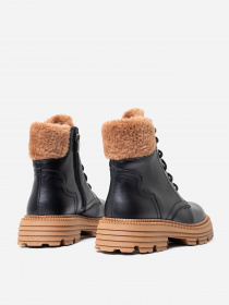 Ботинки ISSA Plus модель OB2-359_black Фото