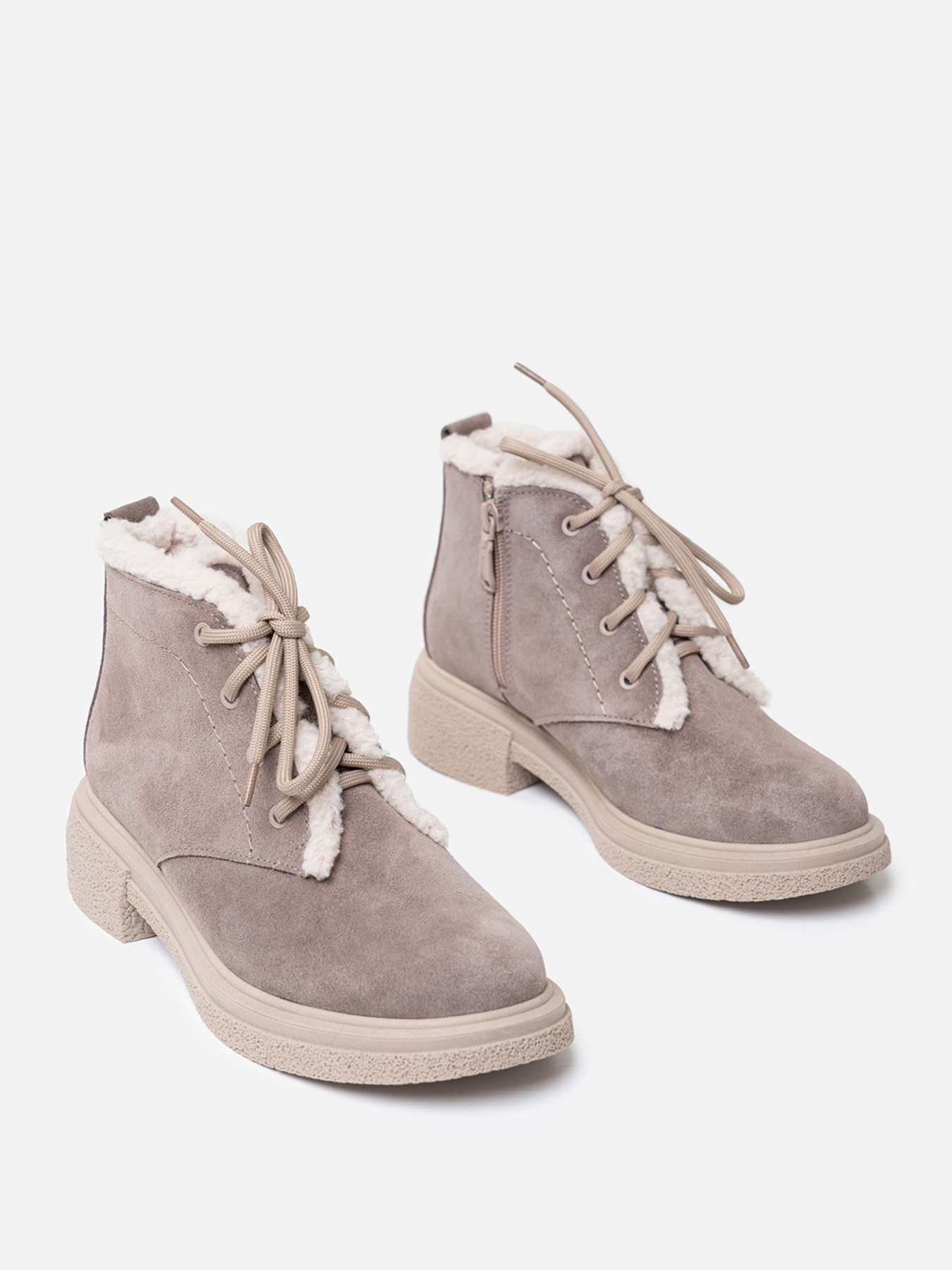 Ботинки ISSA Plus модель OB2-360_beige Фото