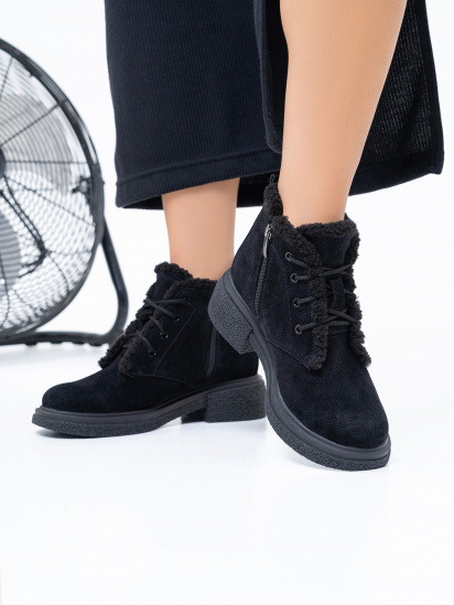 Черевики ISSA Plus модель OB2-360_black — фото 3 - INTERTOP