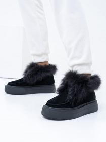 Сапоги ISSA Plus модель OB2-362_black Фото