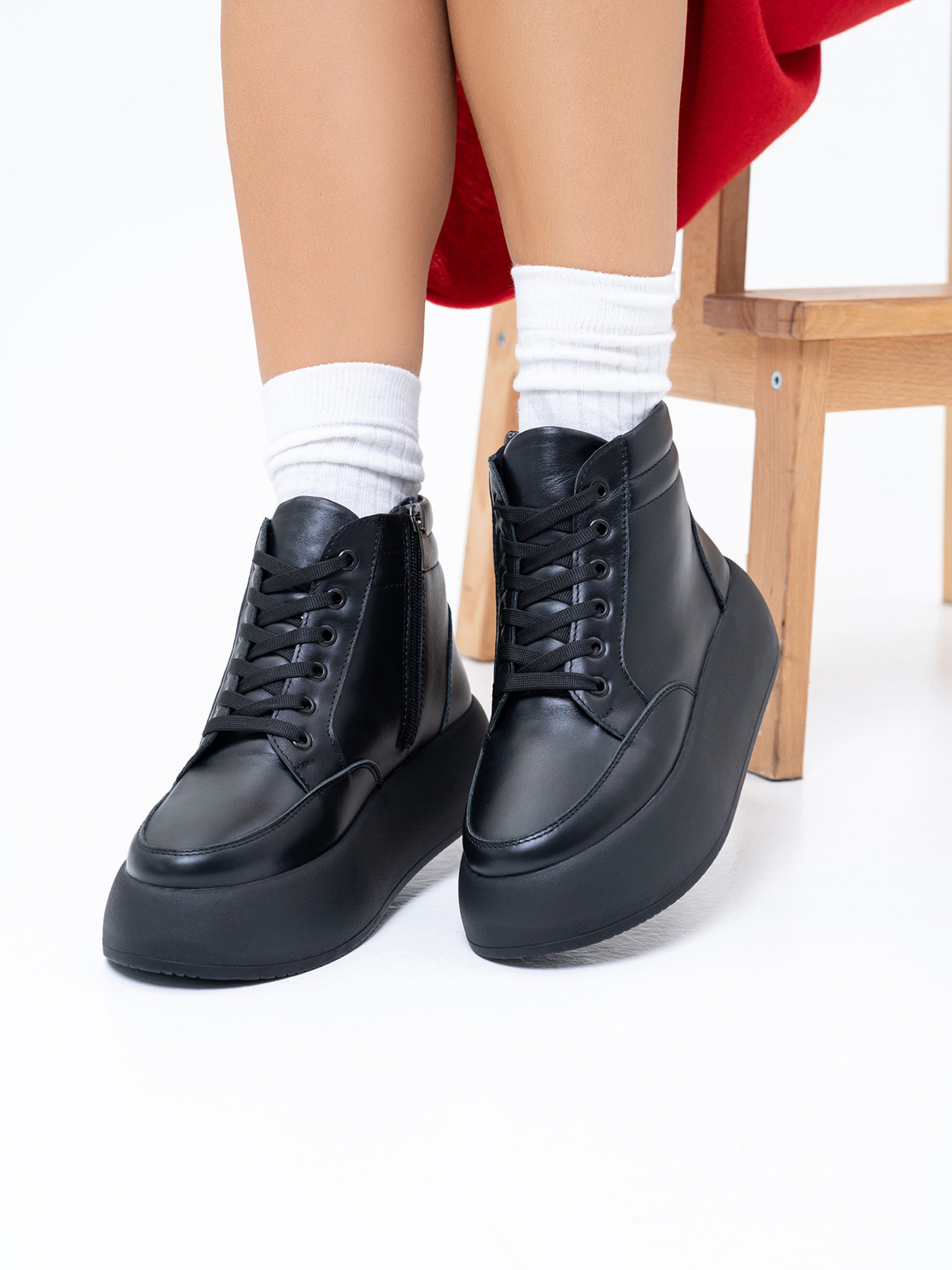 Черевики ISSA Plus модель OB2-363_black Фото