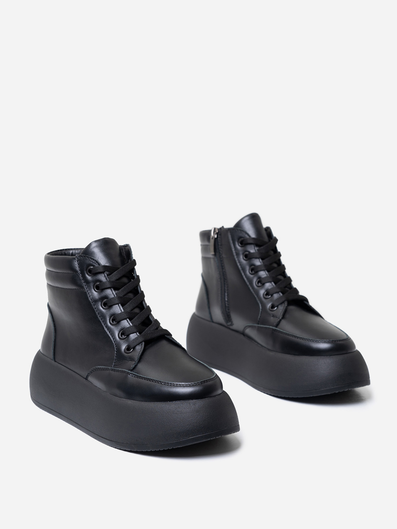 Ботинки ISSA Plus модель OB2-363_black Ботинки ISSA Plus модель OB2-363_black Фото