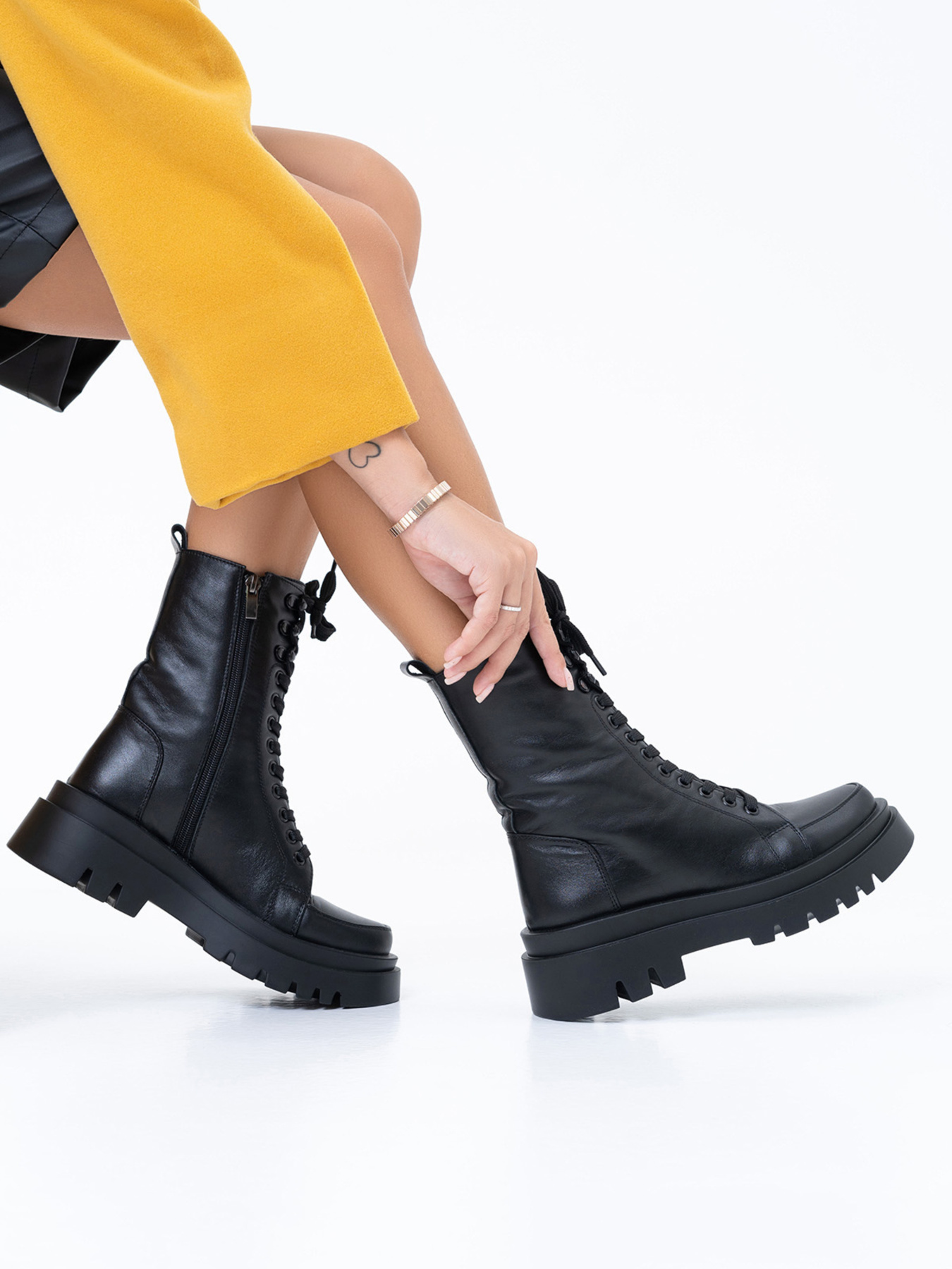 Черевики ISSA Plus модель OB2-364_black Фото