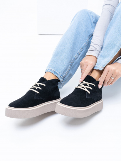 Черевики ISSA Plus модель OB2-367_black — фото 3 - INTERTOP