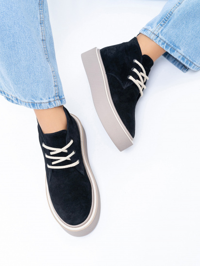 Черевики ISSA Plus модель OB2-367_black — фото 4 - INTERTOP
