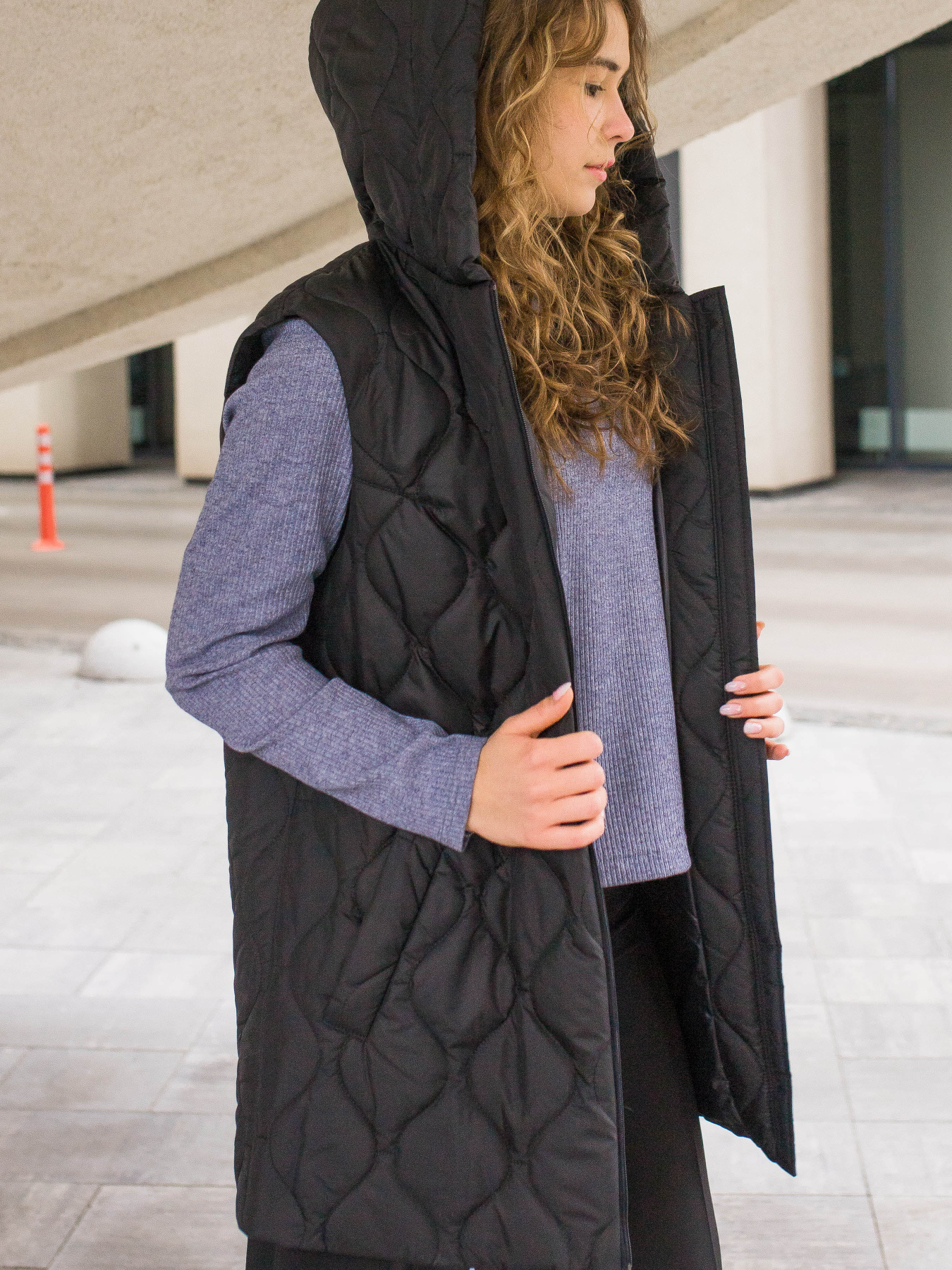 Жилет с утеплителем CAT ORANGE модель 4433 Фото