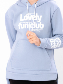 Худи Носи своє модель 6161-025-33-5-blakitna-pudra-lovely Фото