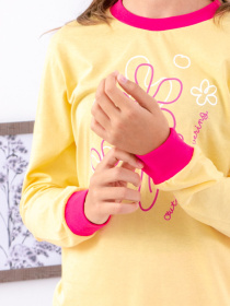 Пижама Носи своє модель 6076-001-33-2-1-svtlo-psochnij-svtlo-malinovij Фото