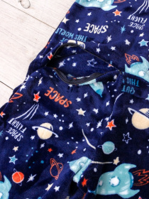 Пижама Носи своє модель 6167-035-4-kosmos-chornilxno-sinj Фото