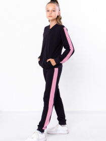 Спортивный костюм Носи своє модель 6152-057-1-chornilxno-sinj-chajna-troqnda Фото