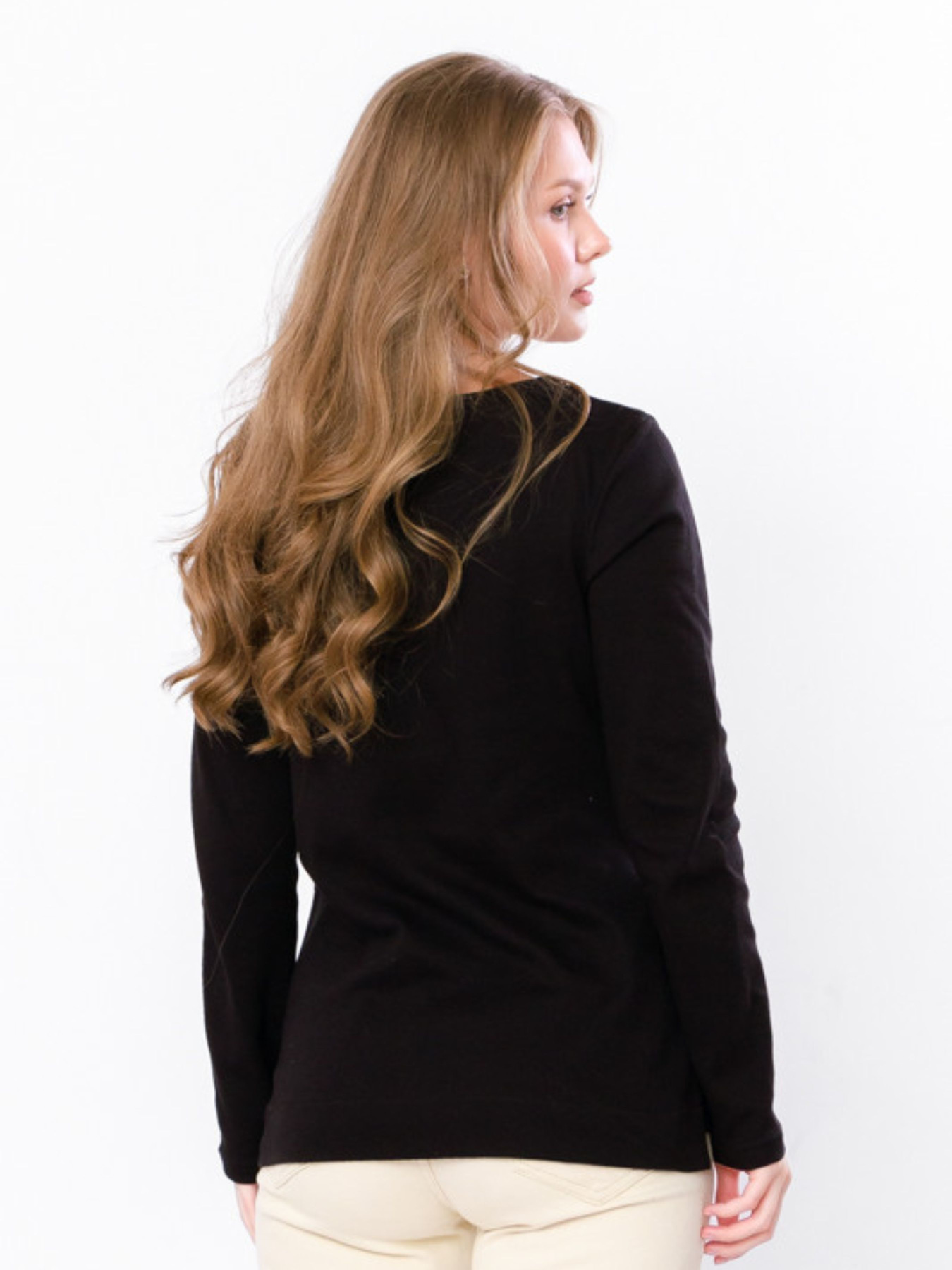 Лонгслів Носи своє модель 8098-015-chornij Фото