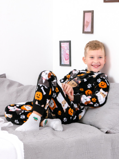 Піжама Носи своє модель 6167-035-4-pesiki-chornij Фото