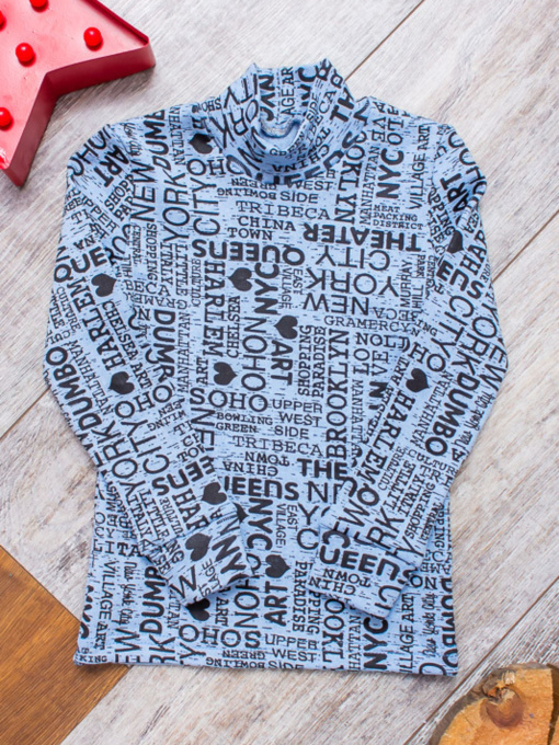 Водолазка Носи своє модель 6068-063V-lteri-blakitnij Водолазка Носи своє модель 6068-063V-lteri-blakitnij Фото