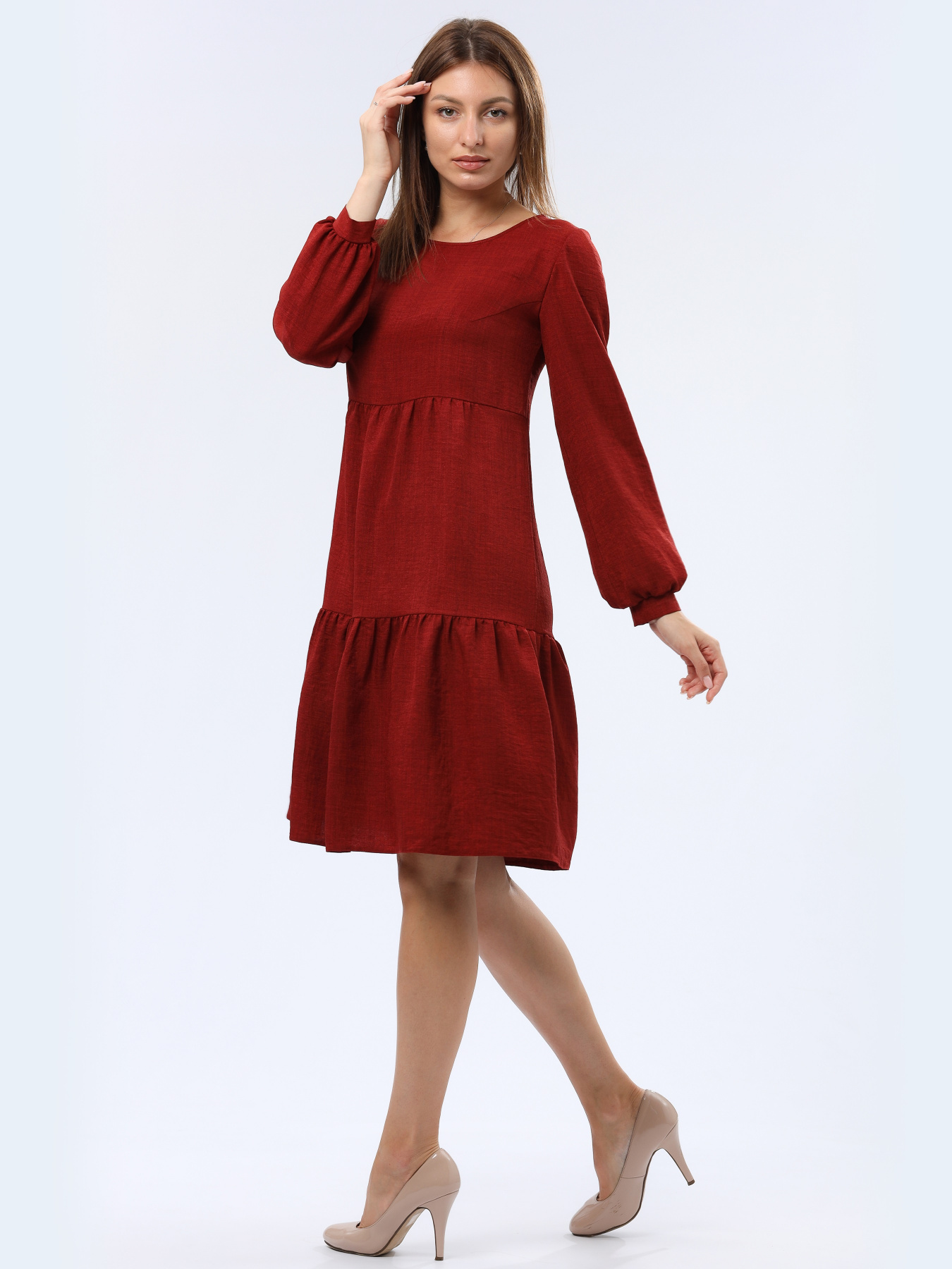 Платье мини CAT ORANGE модель 5747 Фото