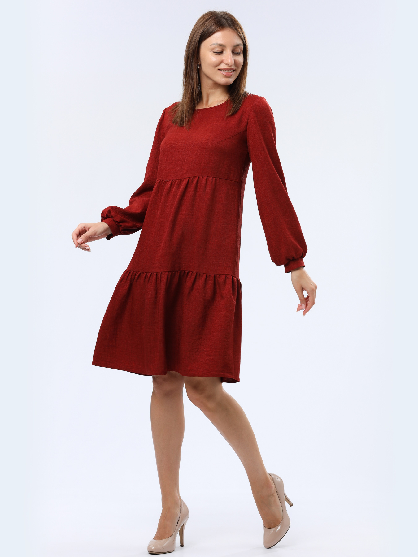 Платье мини CAT ORANGE модель 5747 Фото