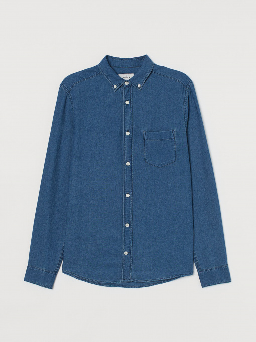 Рубашка повседневная H&M модель 69407 Фото