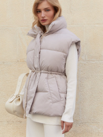 Утеплений жилет Gepur модель 45366 Утеплений жилет Gepur модель 45366 Фото