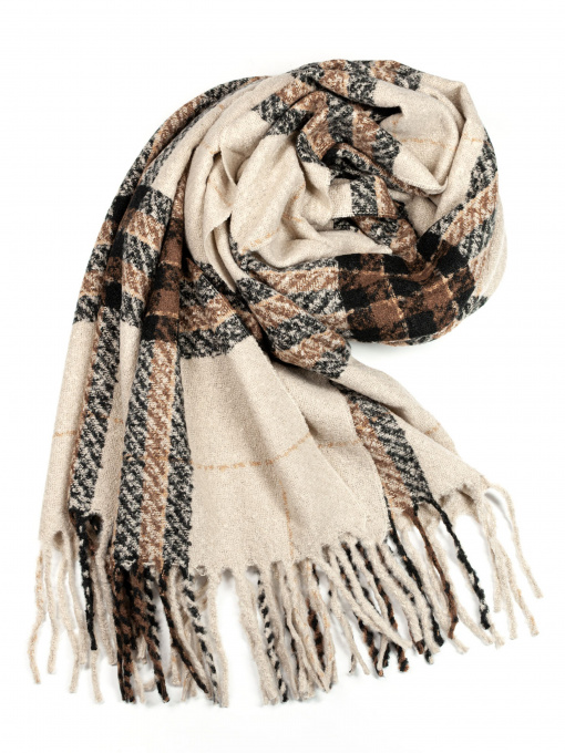 Шарф ISSA Plus модель SH-34_beige Фото