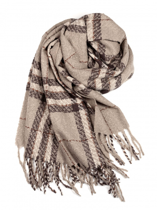 Шарф ISSA Plus модель SH-34_brown Фото