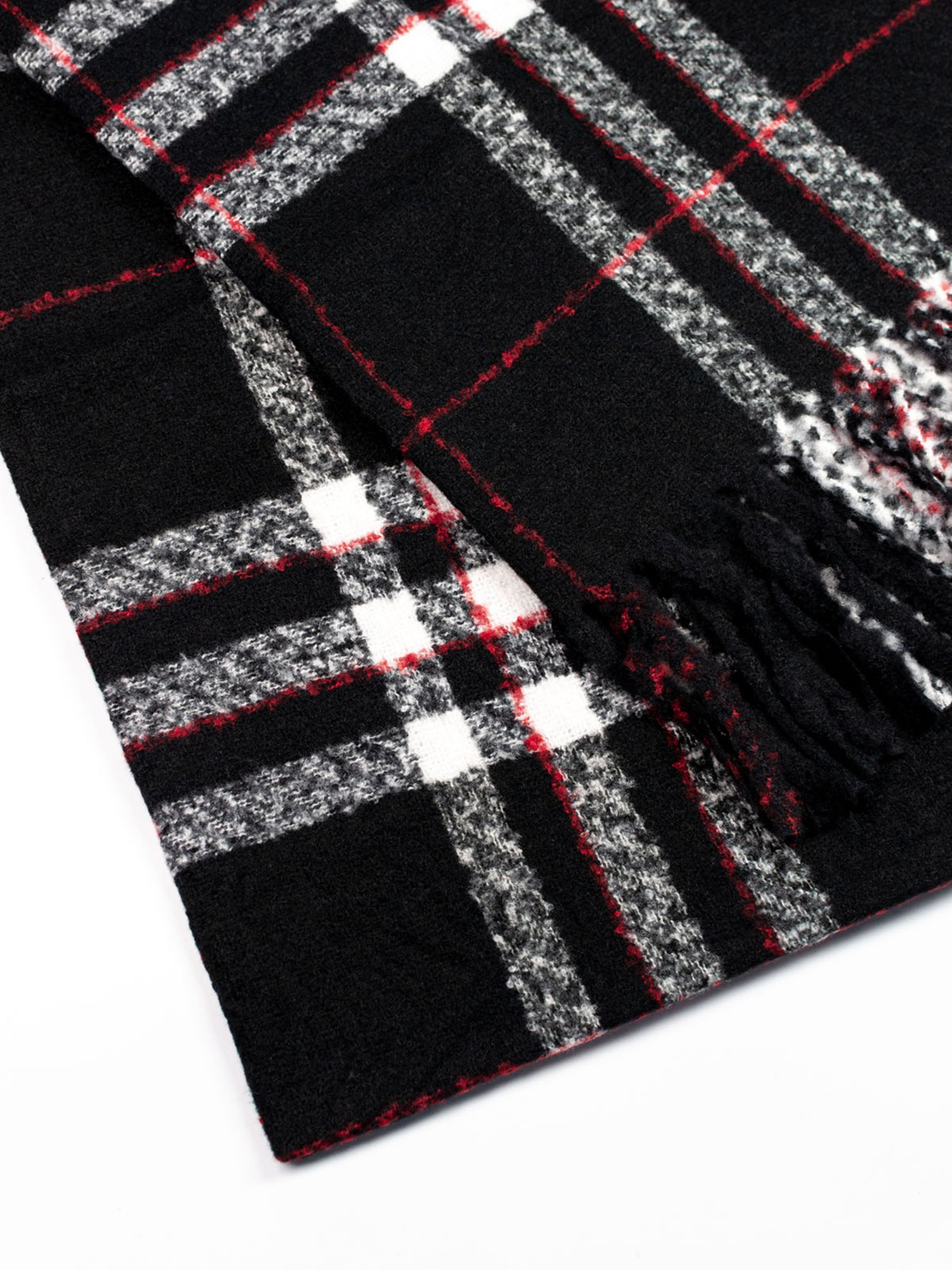 Шарф ISSA Plus модель SH-34_black Фото