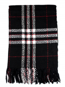 Шарф ISSA Plus модель SH-34_black Фото