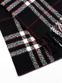 Шарф ISSA Plus модель SH-34_black Фото