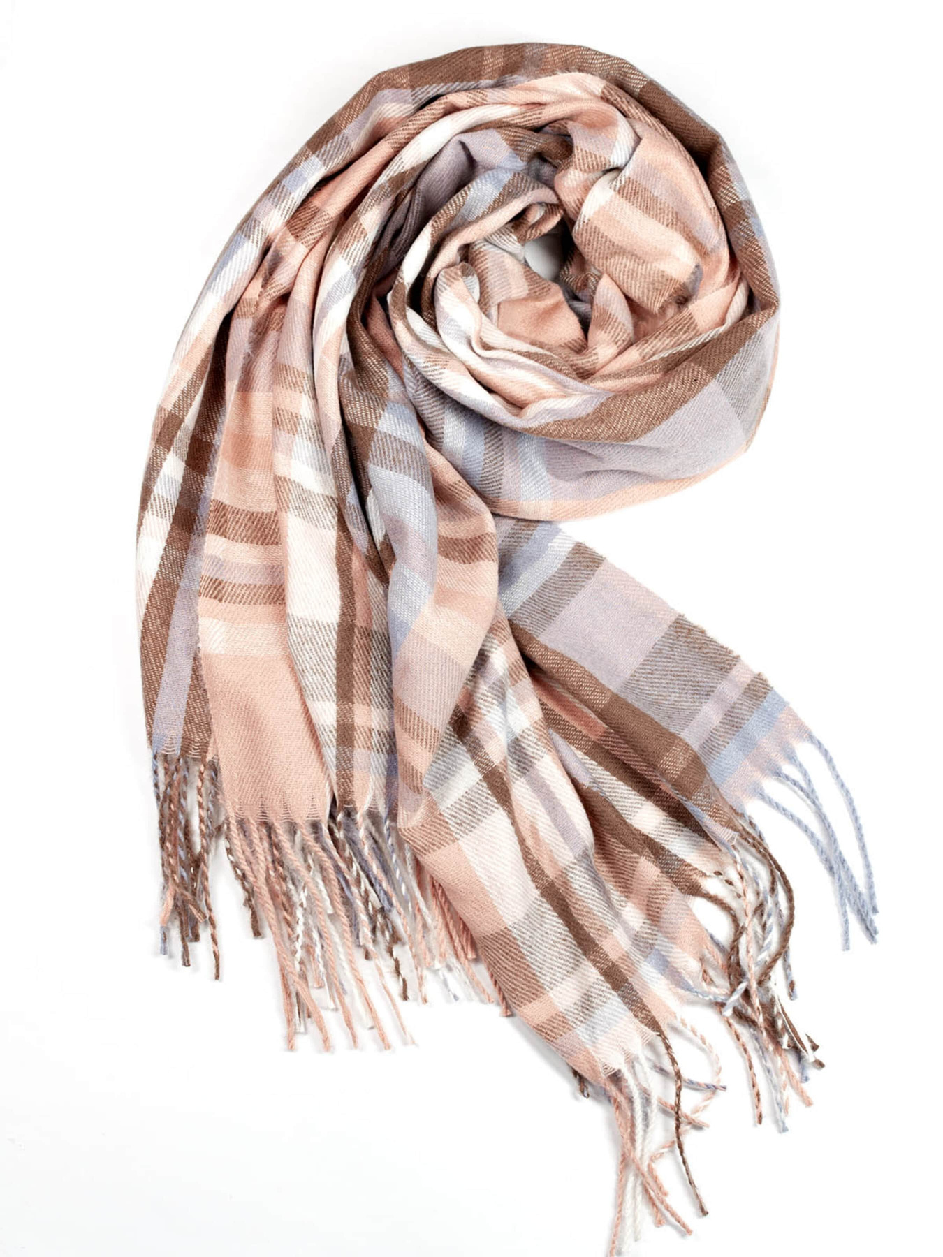 Шарф ISSA Plus модель SH-35_peach Фото