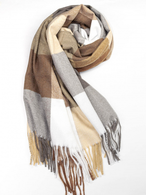 Шарф ISSA Plus модель SH-36_beige Фото