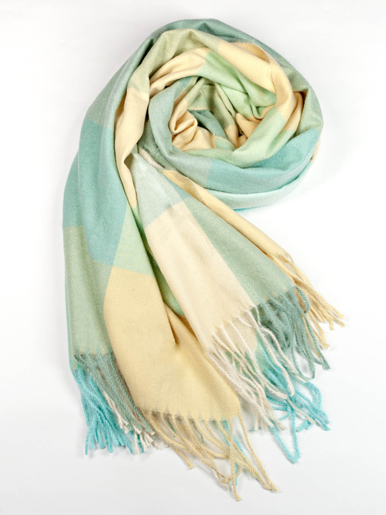 Шарф ISSA Plus модель SH-36_blue Фото