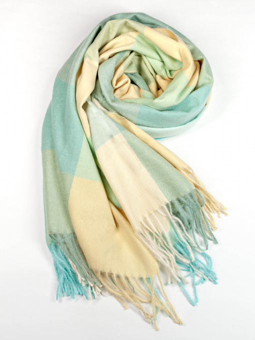 Шарф ISSA Plus модель SH-36_blue Фото