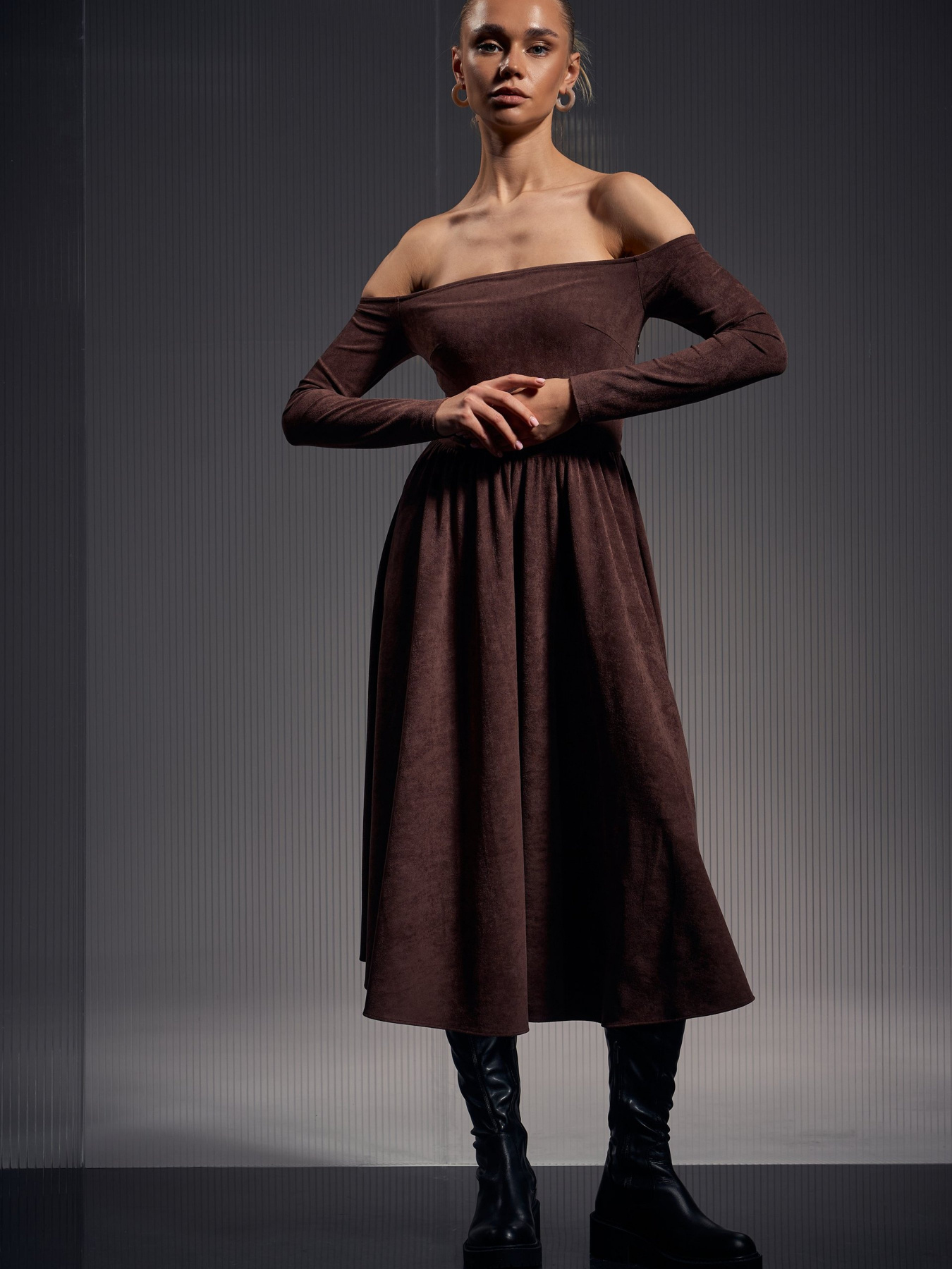 Платье миди Gepur модель 42915 Фото