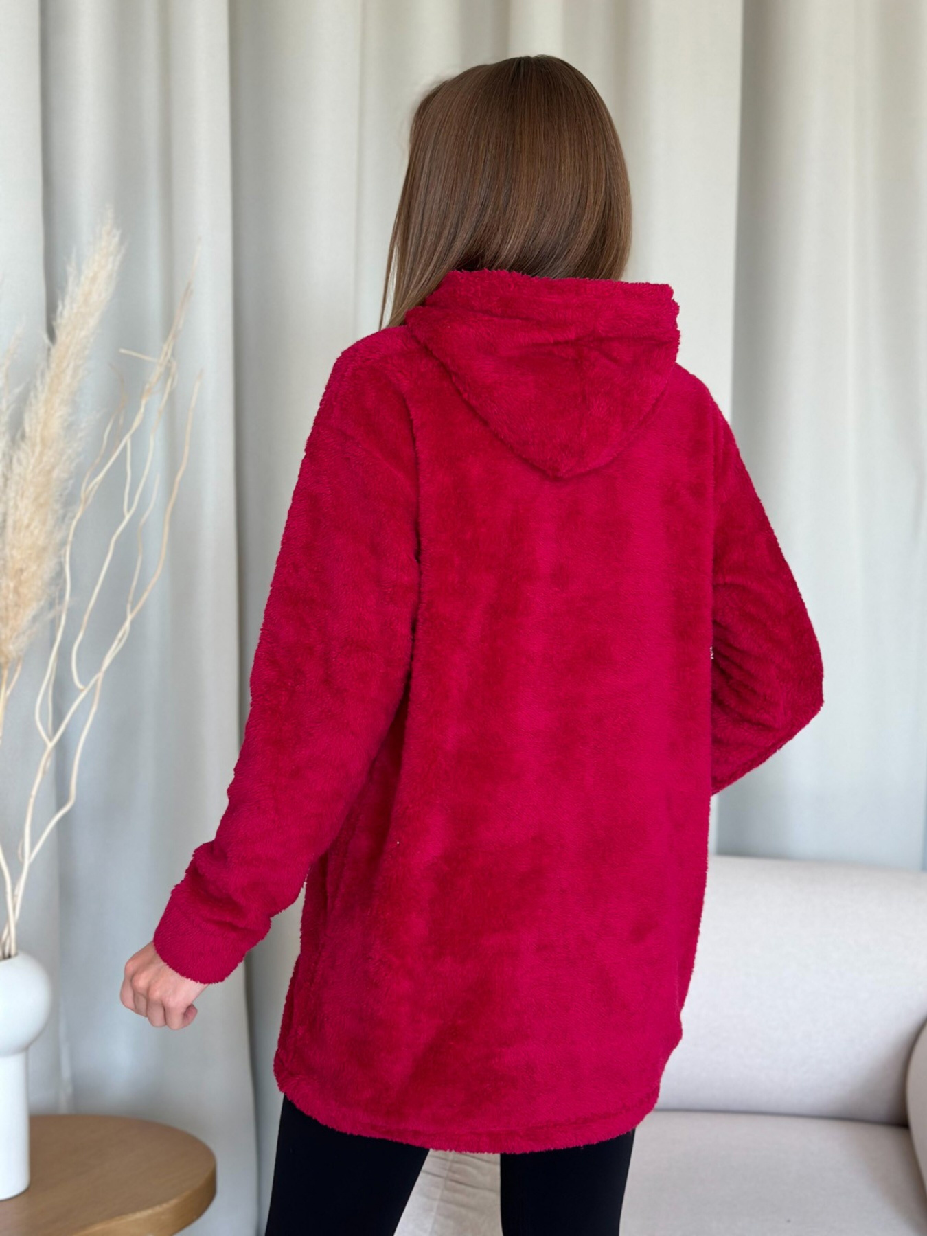 Худи ISSA Plus модель WN20-350_бордовый Фото