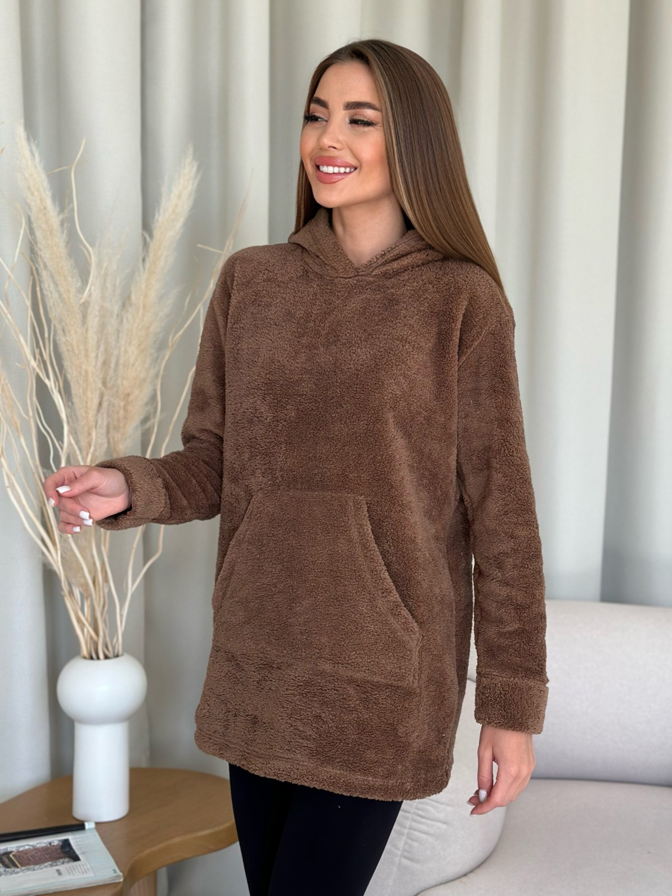 Худі ISSA Plus модель WN20-350_brown Фото