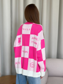 Светр ISSA Plus модель WN20-556_pink Фото