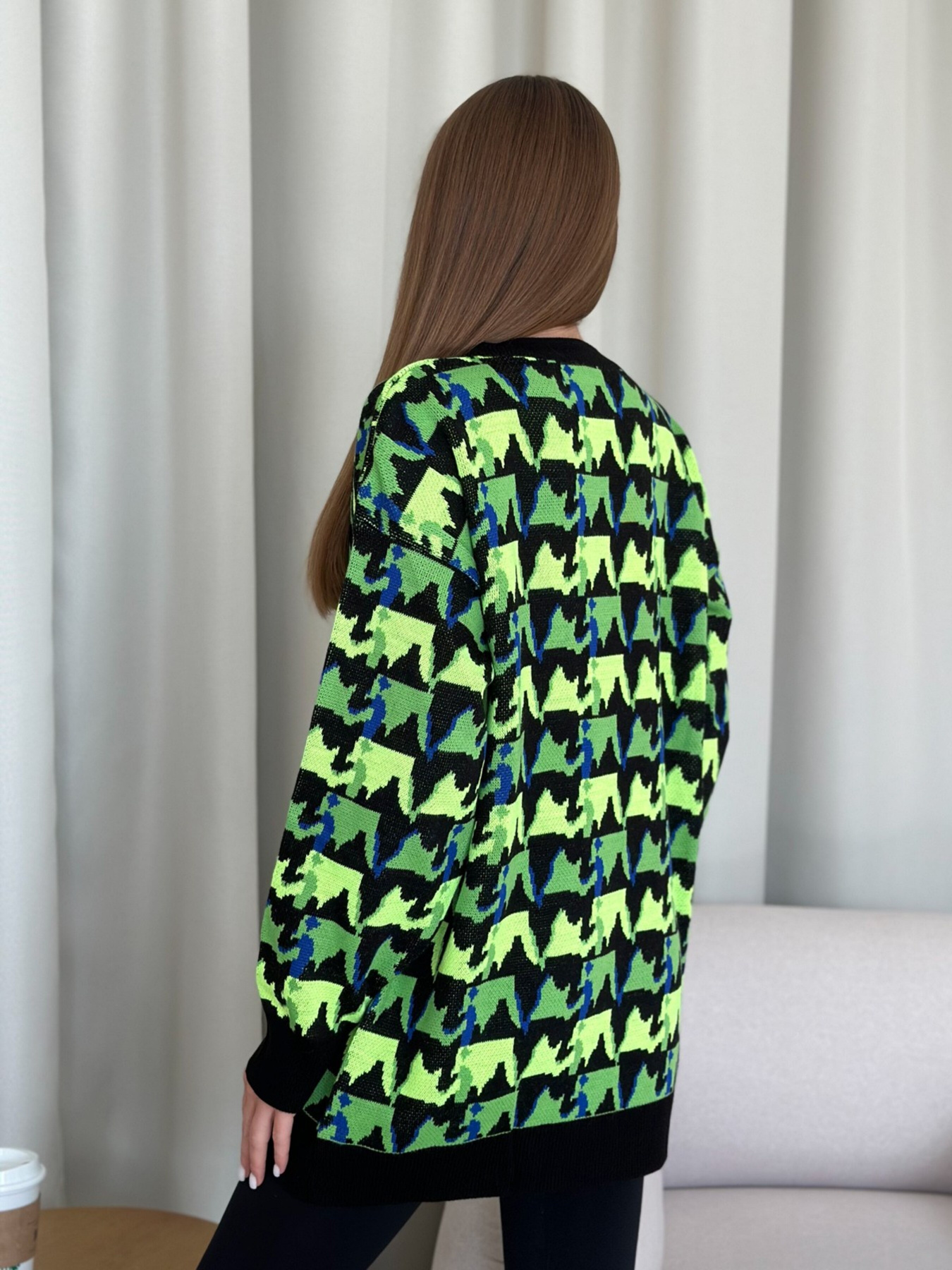 Джемпер ISSA Plus модель WN20-558_black Фото