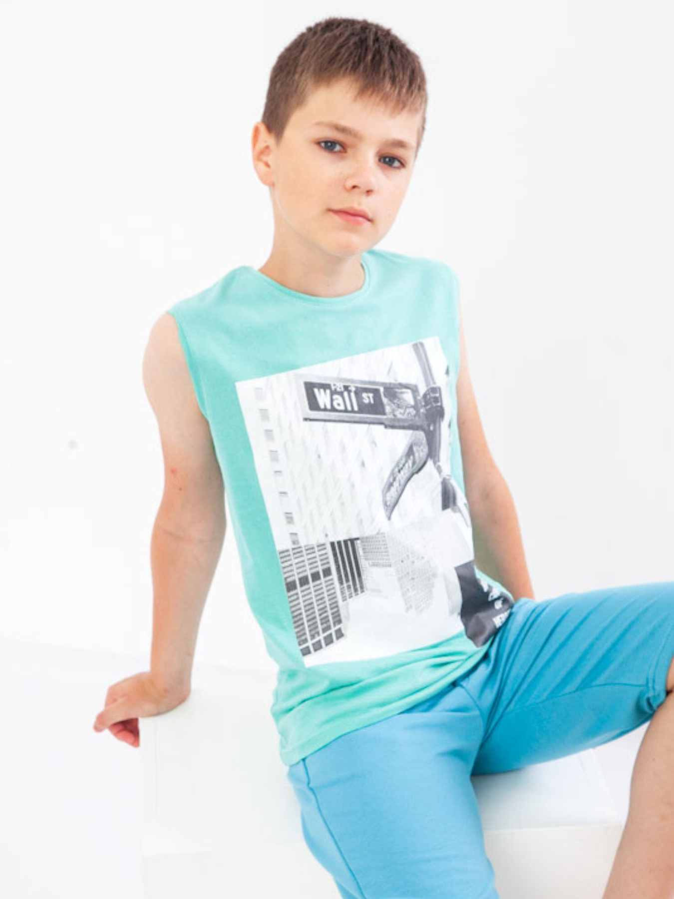 Майка Носи своє модель 6042-001-33-2-mentol Фото