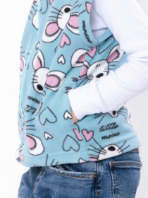 Жилет Носи своє модель 6401-028-5-mishenqta-sro-blakitnij Фото