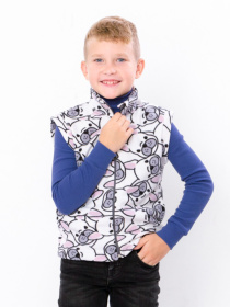 Жилет Носи своє модель 6401-028-4-pesiki-blij Фото