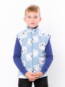 Жилет Носи своє модель 6401-028-4-vedmediki-blakitnij Жилет Носи своє модель 6401-028-4-vedmediki-blakitnij Фото