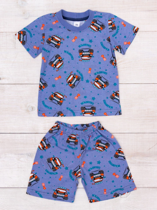 Костюм Носи своє модель 6102-002-mashinka-blakitnij Фото