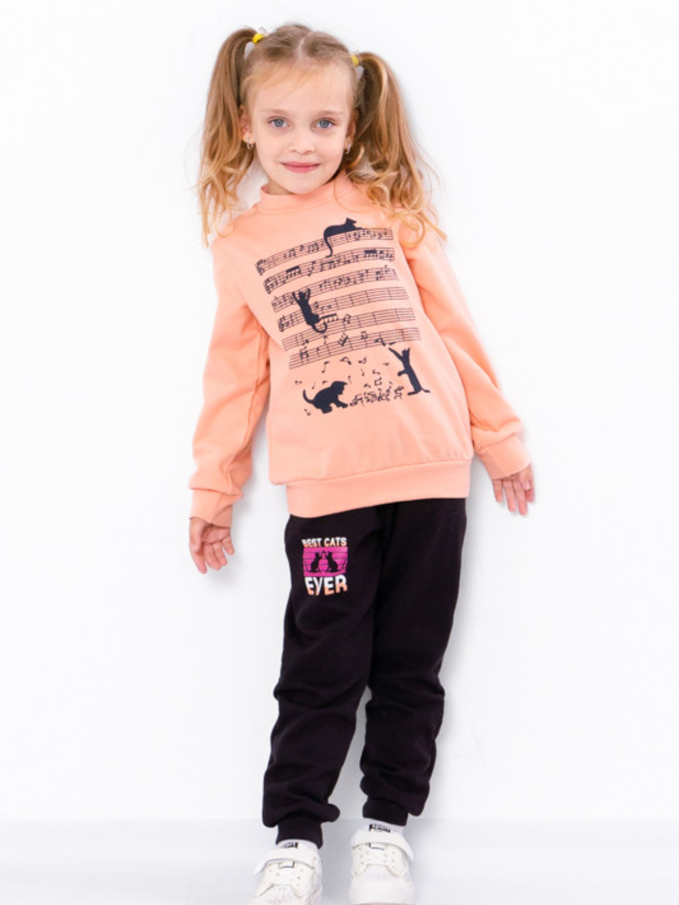 Спортивный костюм Носи своє модель 6063-023-33-7-persik-chorn-sinj Спортивный костюм Носи своє модель 6063-023-33-7-persik-chorn-sinj Фото