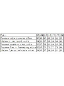 Спортивный костюм Носи своє модель 6063-023-33-7-persik-chorn-sinj Фото