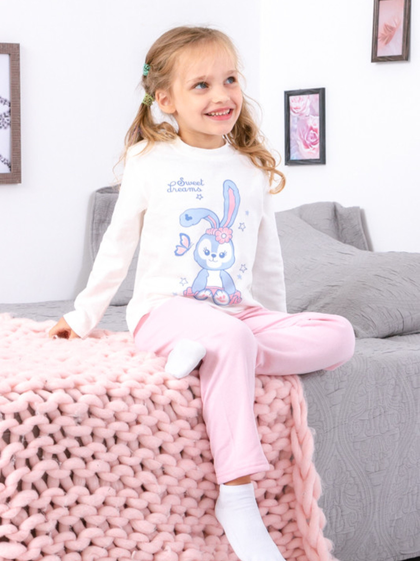 Пижама Носи своє модель 6076-023-33-5-zajka-molochnij Пижама Носи своє модель 6076-023-33-5-zajka-molochnij Фото