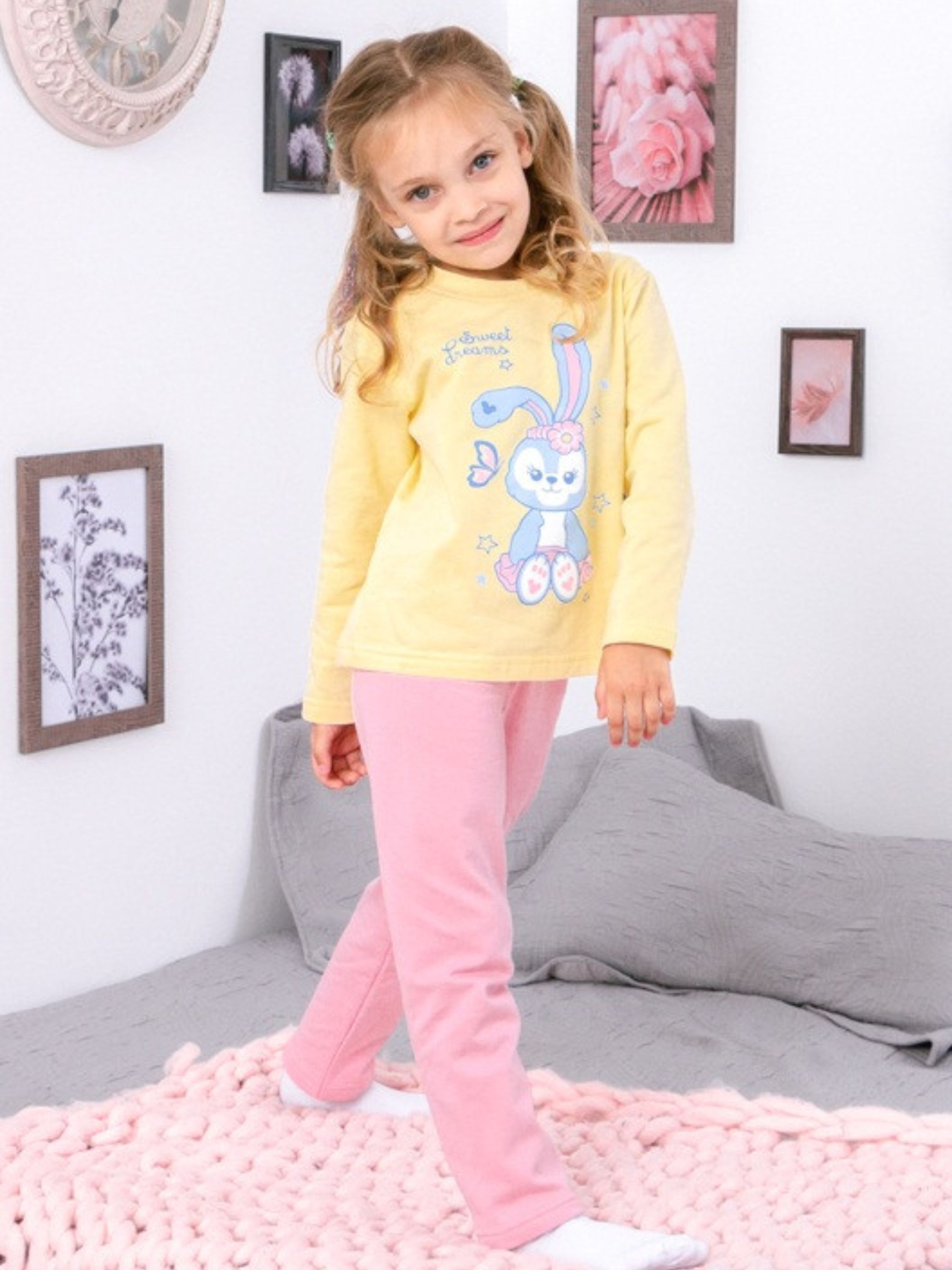 Піжама Носи своє модель 6076-023-33-5-zajka-svtlo-zhovtij Фото