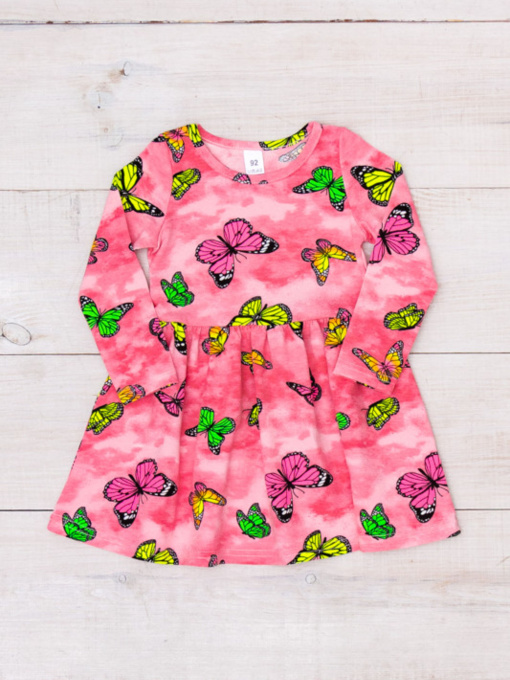 Платье мини Носи своє модель 6117-043-meteliki-rozhevij Фото