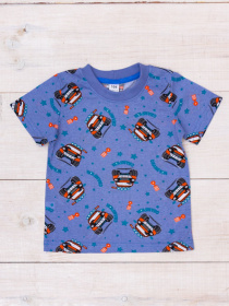 Футболка Носи своє модель 6021-002-2-mashinka-blakitnij Фото