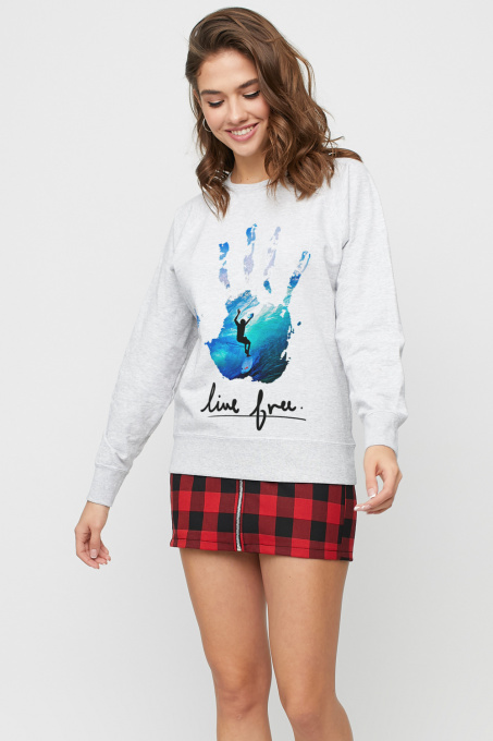 Свитшот YAPPI модель SWG1023 Фото