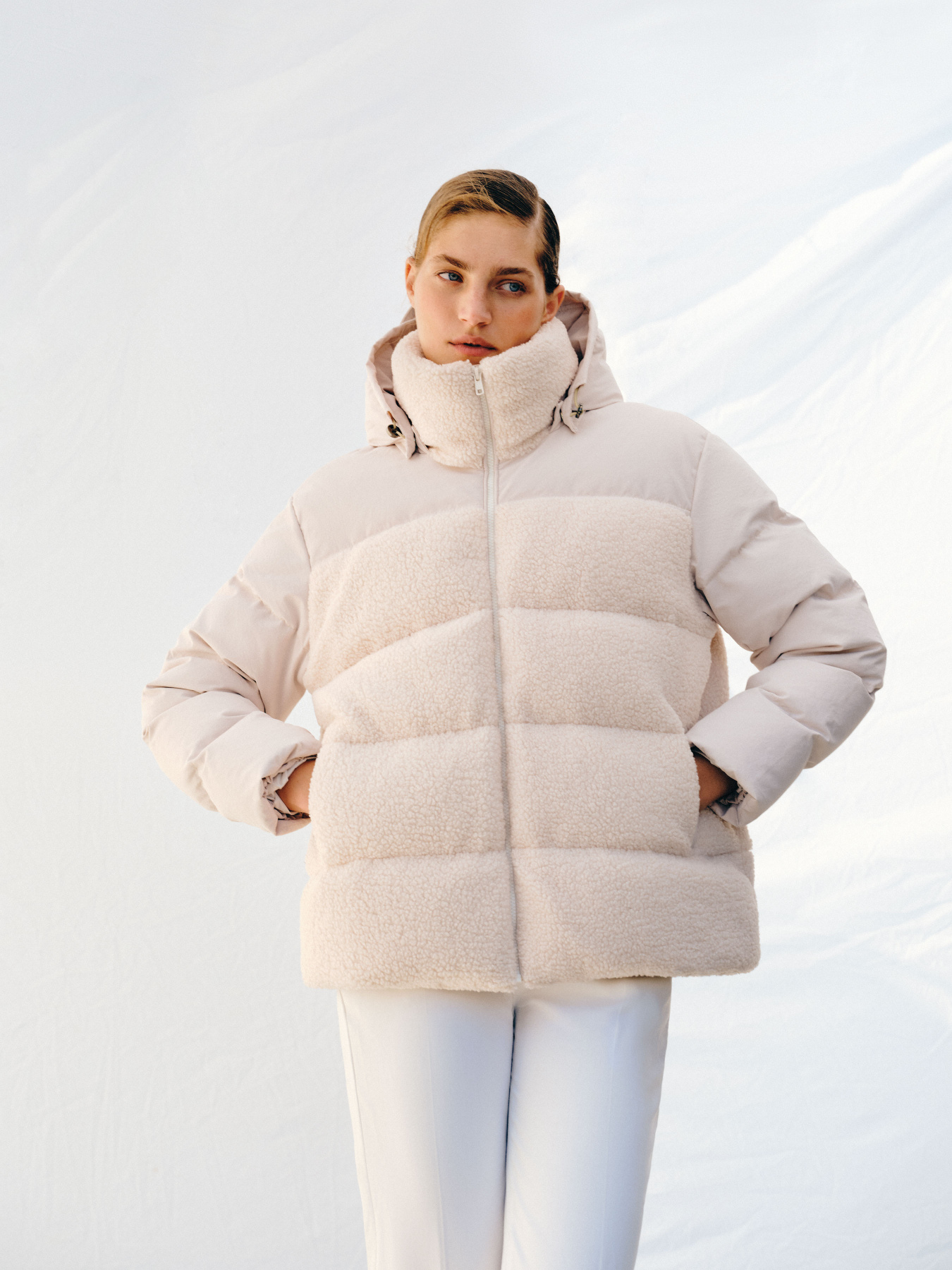 Пуховик MARCHI модель FW2324-TEDDY Фото