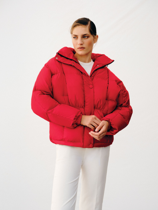 Пуховик MARCHI модель FW2324-8-RED Пуховик MARCHI модель FW2324-8-RED Фото